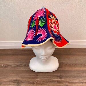 Vintage embroidered hat